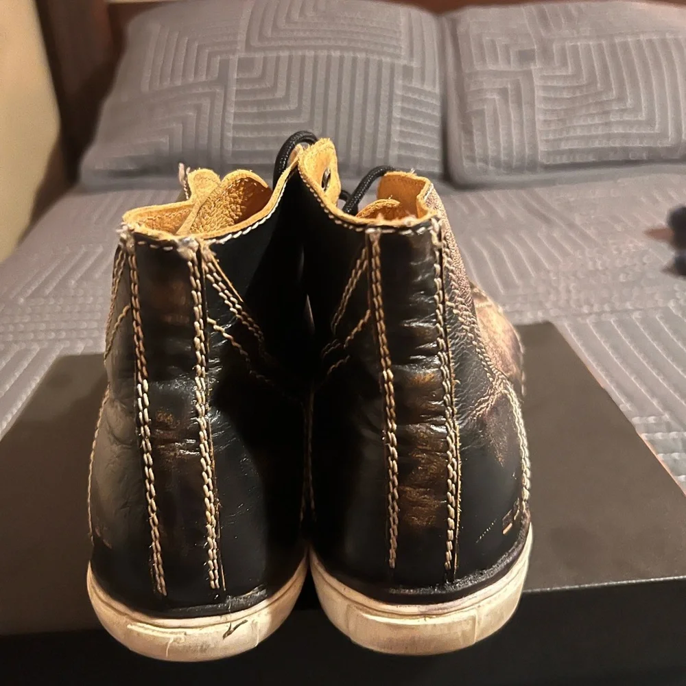 Bed Stu Duke lace up boot Sz 8 - Picture 4 of 5
